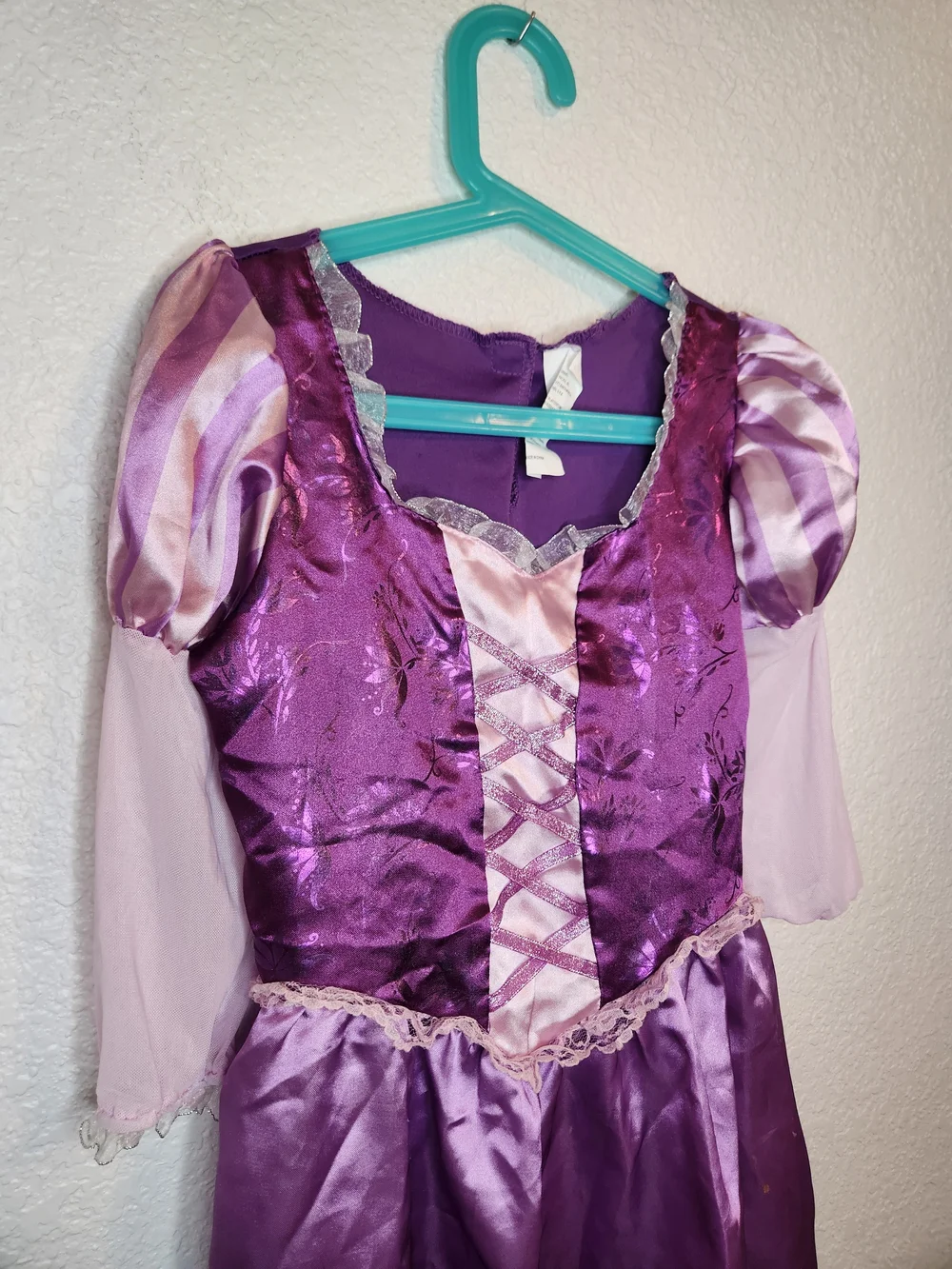 Disney Rapunzel Tangled Costume Purple Pink Dress Child Size 4 6 6x Princess